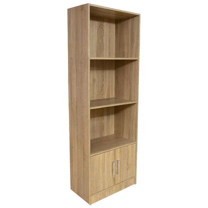 Eliot Bookshelf 3S 2D Natural 60x30x180