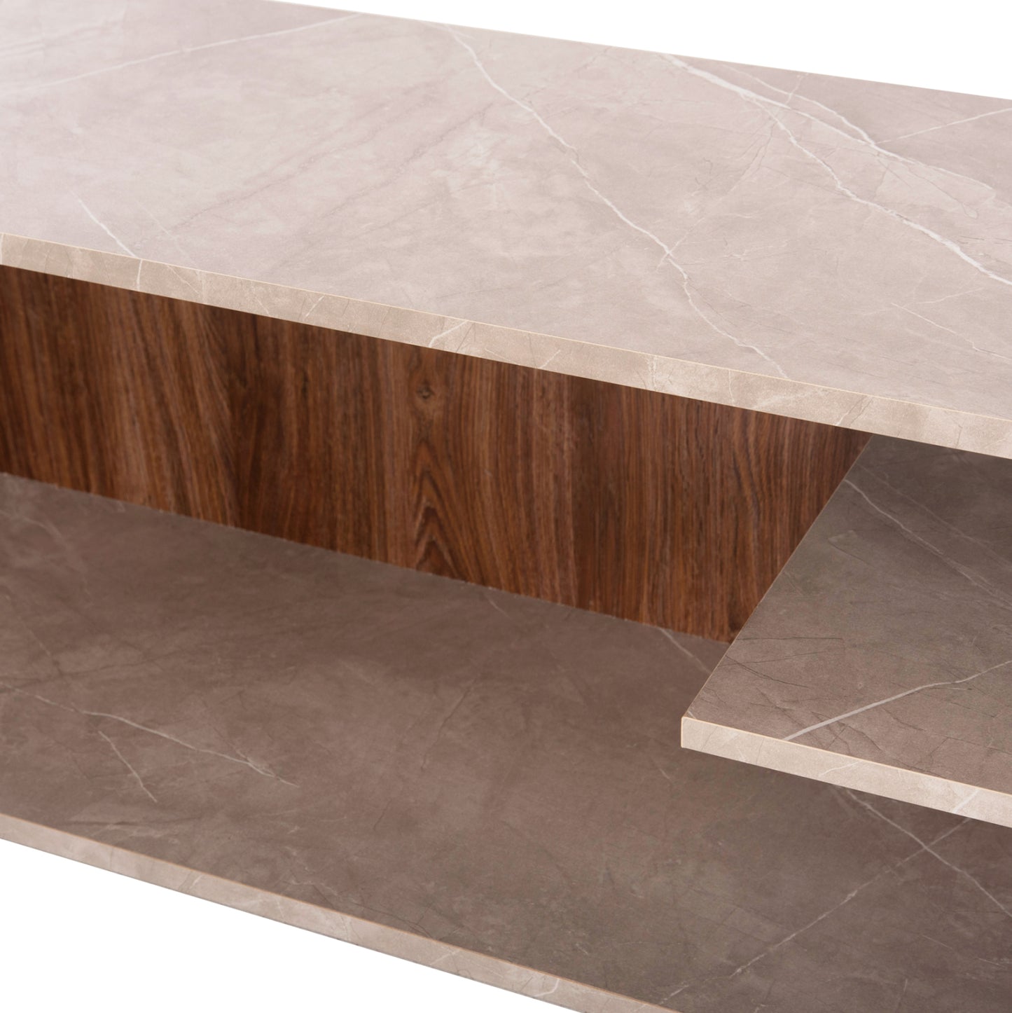 ΣΥΝΘΕΤΟ ΤΗΛΕΟΡΑΣΗΣ EDELIE ΜΕΛΑΜΙΝΗ ΓΚΡΙ STONE TEXTURE ΦΥΣΙΚΟ 150x29,5x120
