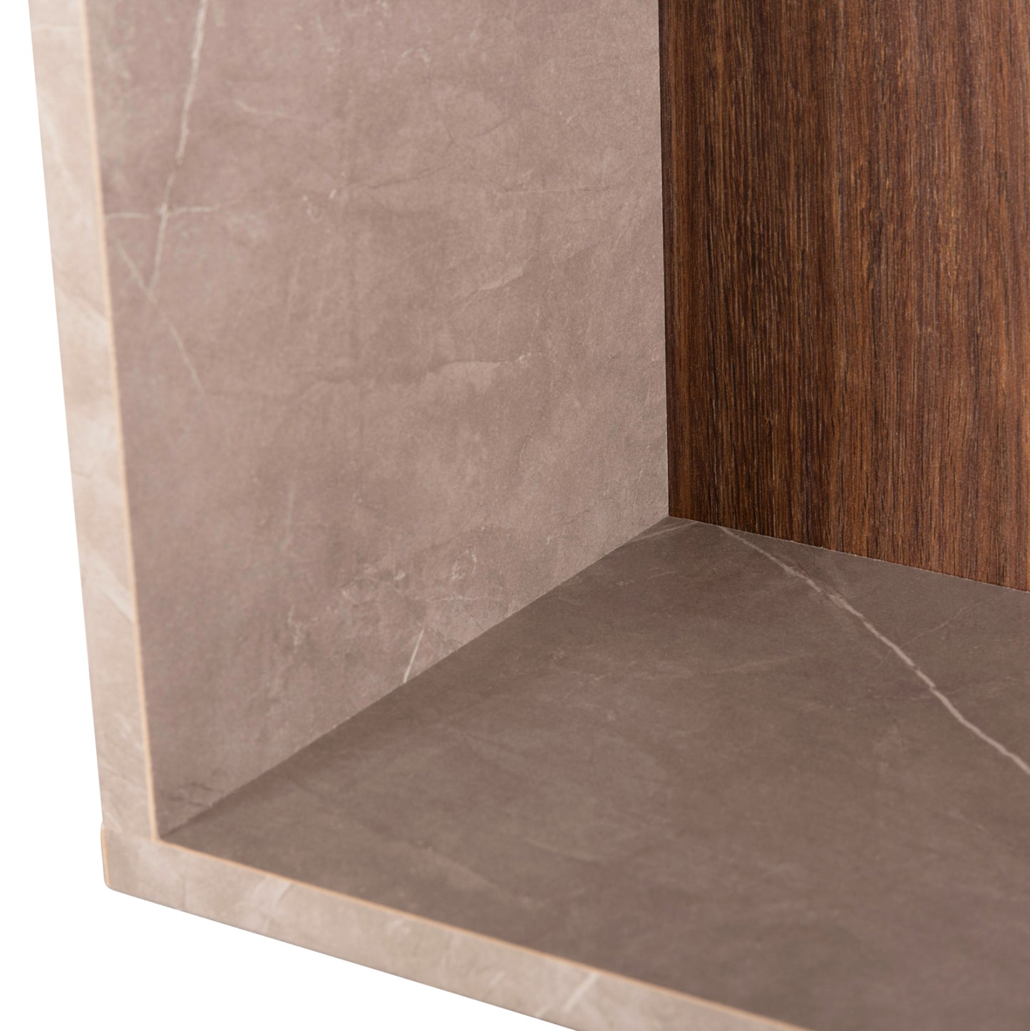 ΣΥΝΘΕΤΟ ΤΗΛΕΟΡΑΣΗΣ EDELIE ΜΕΛΑΜΙΝΗ ΓΚΡΙ STONE TEXTURE ΦΥΣΙΚΟ 150x29,5x120