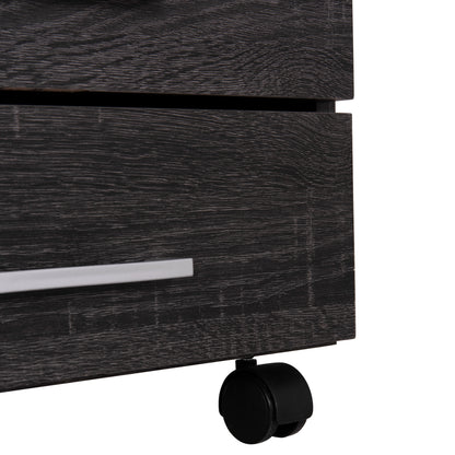 HAYDEN OFFICE DRAWER UNIT IN CHARCOAL 39.5x40x46.5