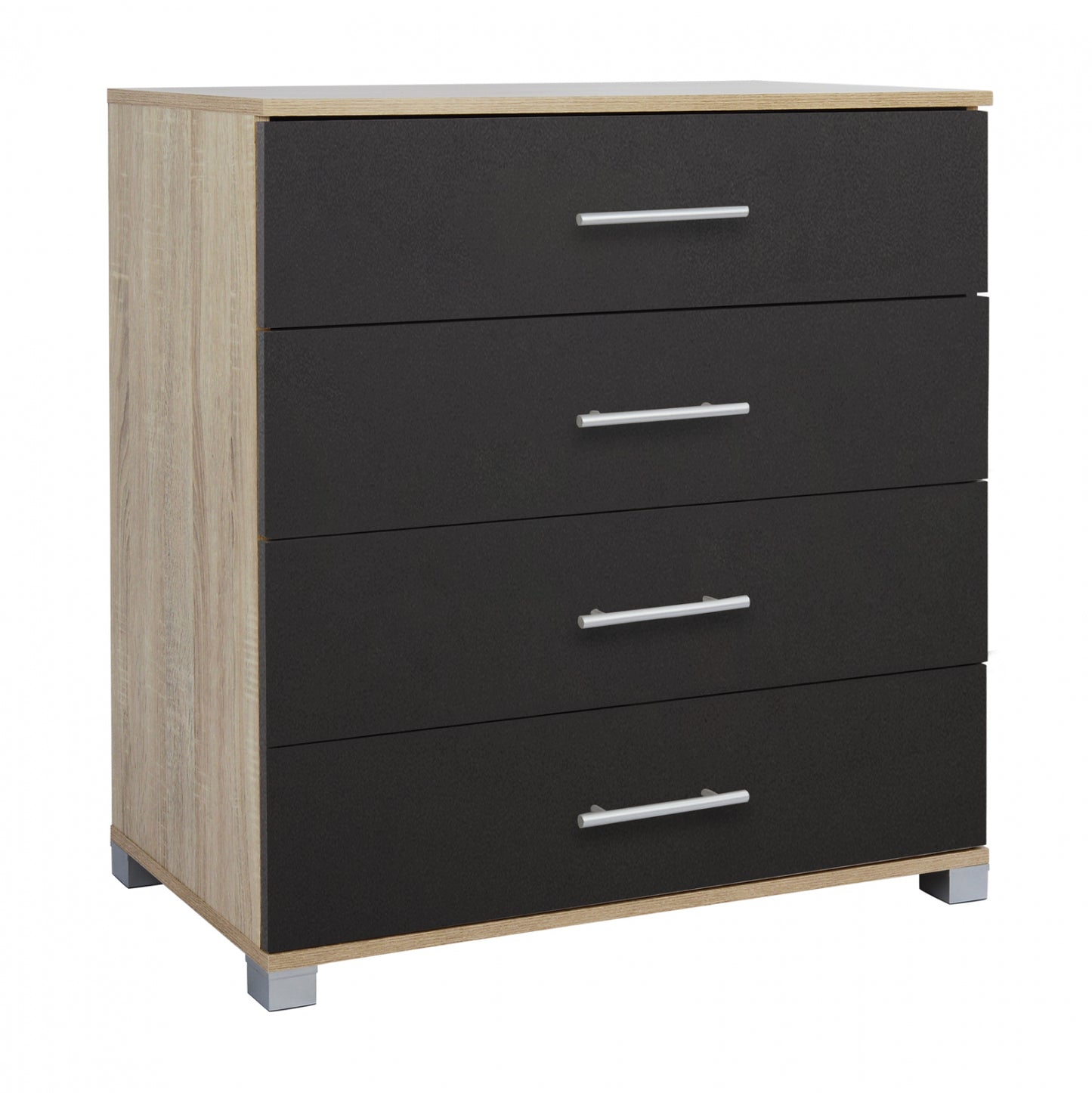 ΣΥΡΤΑΡΙΕΡΑ ΜΕΛΑΜΙΝΗΣ BRIANA ME 4 ΣΥΡΤΑΡΙΑ SONAMA ΓΚΡΙ 75x40x83