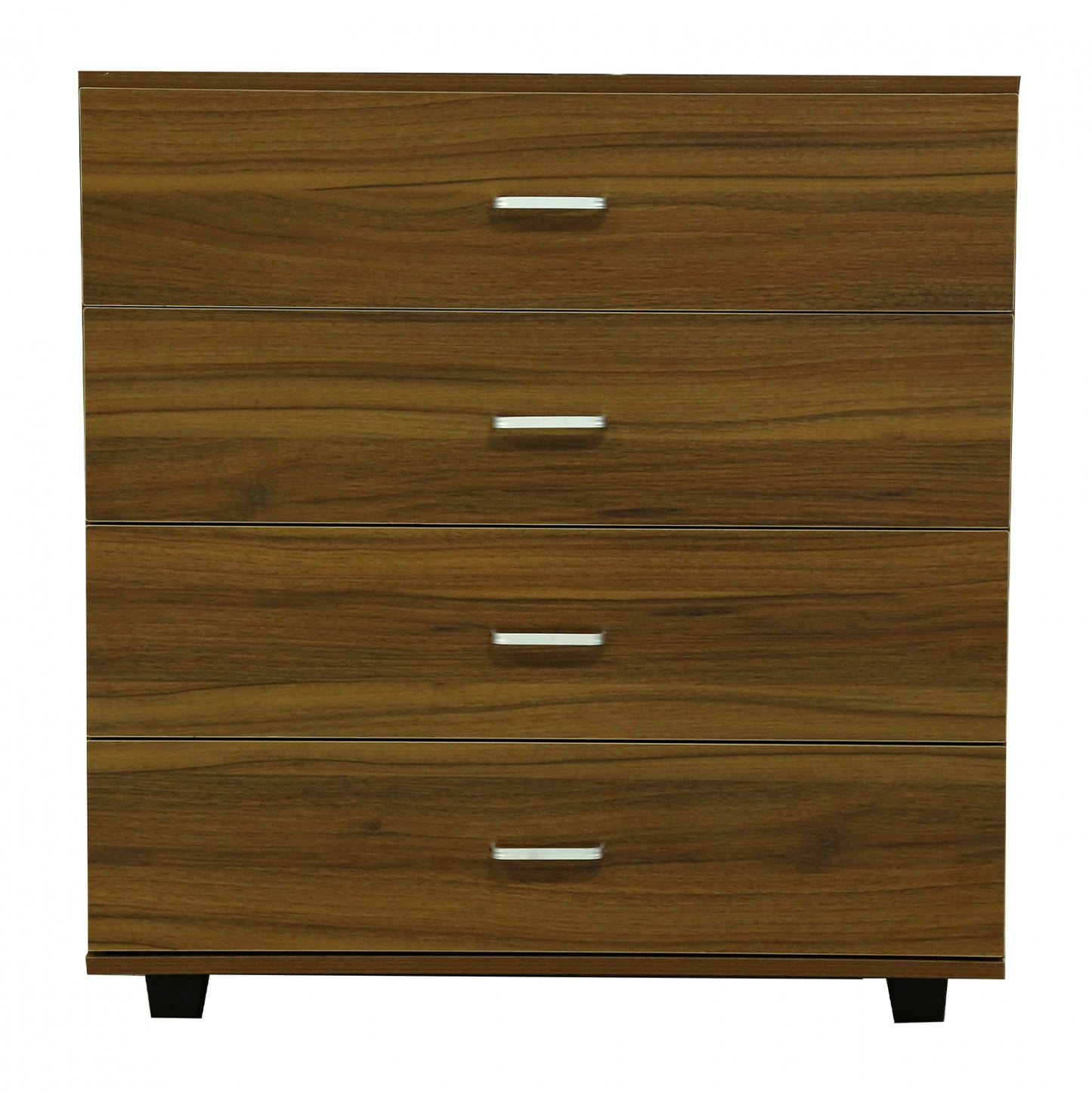 THORG MELAMINE CHEST OF DRAWERS WITH 4 DRAWERS WALNUT 80x40x83