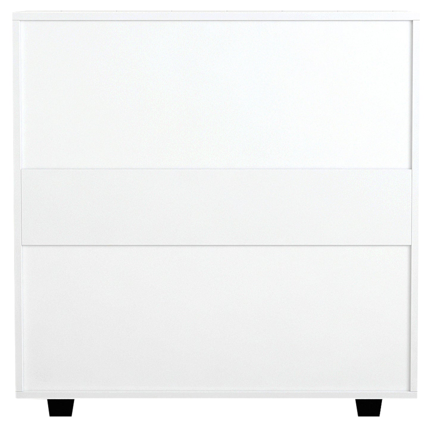 THORG MELAMINE CHEST OF DRAWERS WITH 4 DRAWERS WHITE 80x40x83