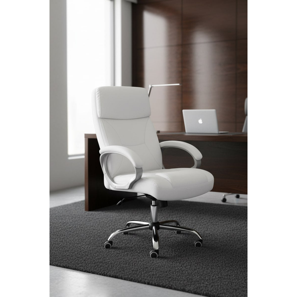 Office Chair Cinnabar White 54x60x107