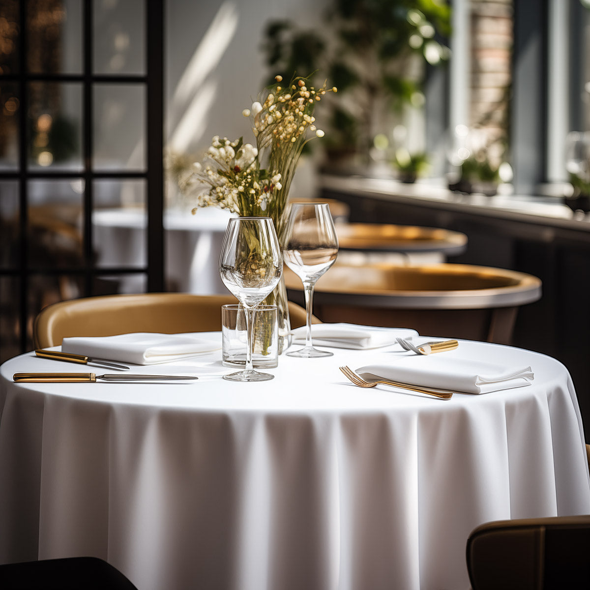 Ροτόντα Επαγγελματική Stain Art Ε8496 Φ320εκ Λευκό