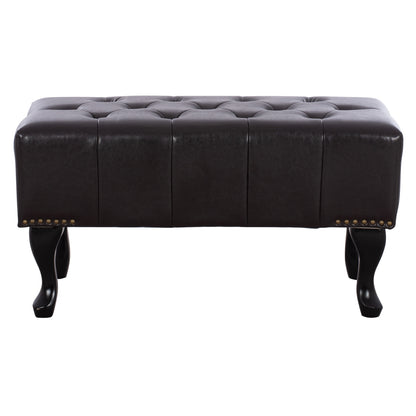 ΤΑΜΠΟΥΡΕ ΥΠΟΠΟΔΙΟ T. CHESTERFIELD EMMA PU ΣΚ. ΚΑΦΕ 80x44x39