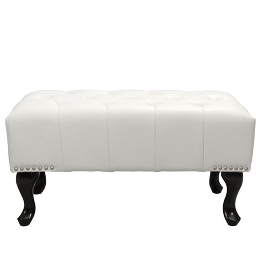 ΤΑΜΠΟΥΡΕ ΥΠΟΠΟΔΙΟ T. CHESTERFIELD EMMA PU ΛΕΥΚΟ ΜΑΥΡΑ ΠΟΔΙΑ 80x44x39
