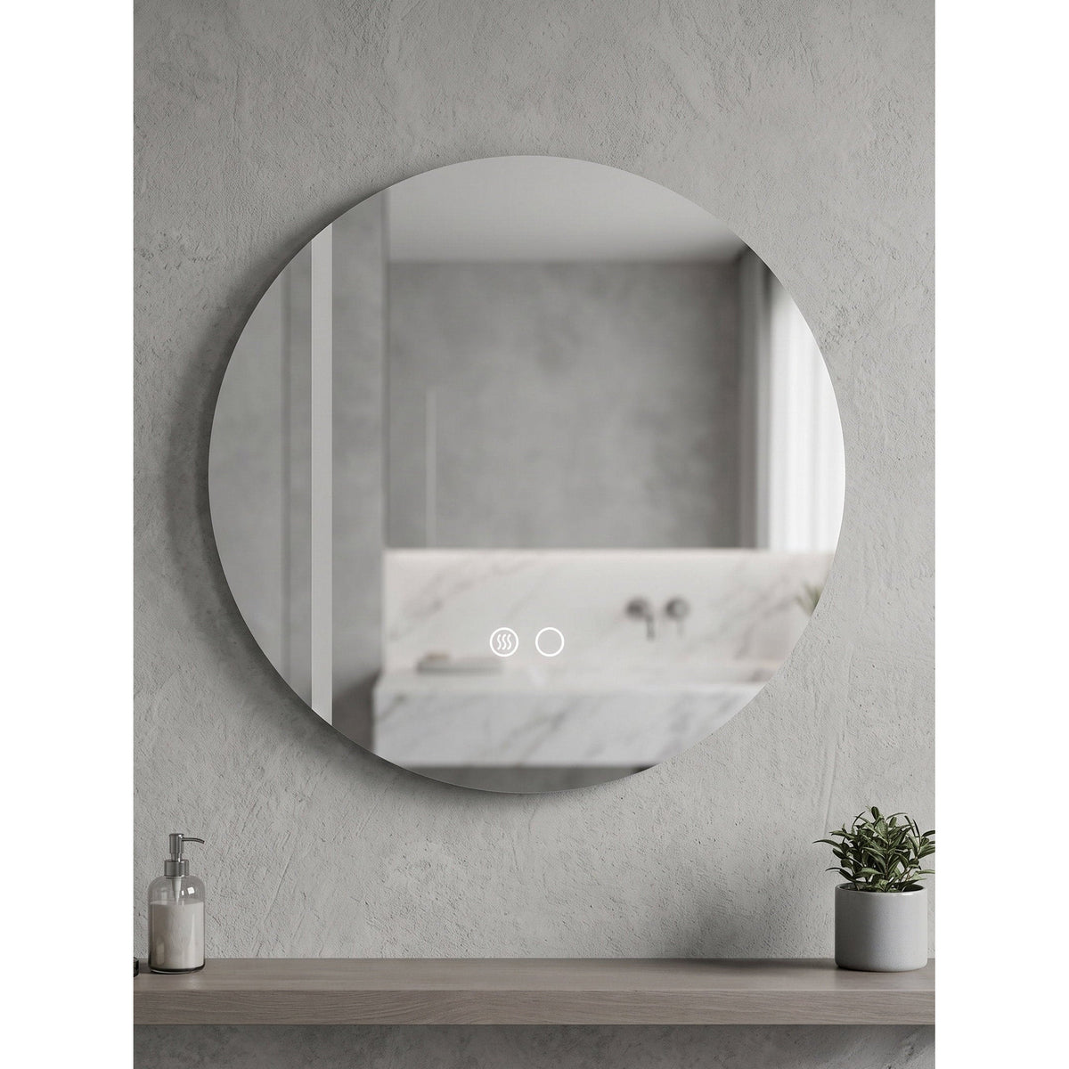 Καθρέπτης Abelia 90x90εκ
