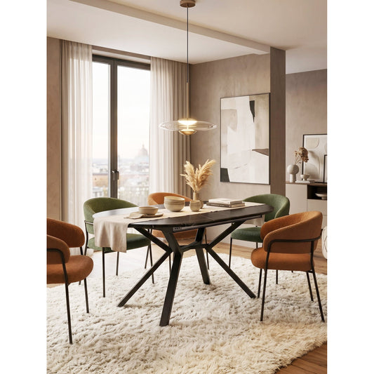 Τραπέζι Hemlock Επεκτεινόμενο 130x80x75