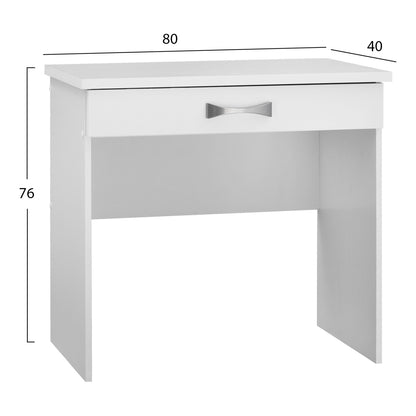 TOILET ELSIE WITH 1 DRAWER WHITE 80x40x76