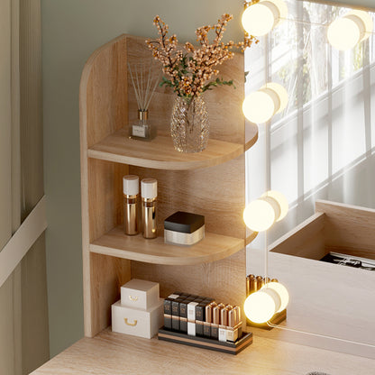 ΤΟΥΑΛΕΤΑ ΜΕ ΦΩΤΙΣΜΟ LED ΡΑΦΙΑ ΣΥΡΤΑΡΙΑ LAURYN SONAMA 108x40x140