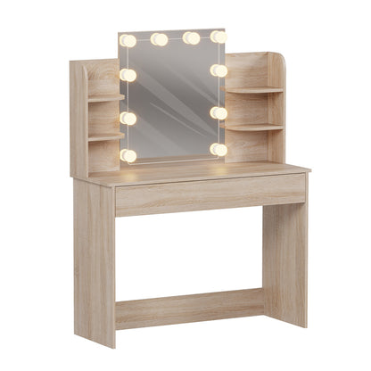 ΤΟΥΑΛΕΤΑ ΜΕ ΦΩΤΙΣΜΟ LED ΡΑΦΙΑ ΣΥΡΤΑΡΙΑ LAURYN SONAMA 108x40x140