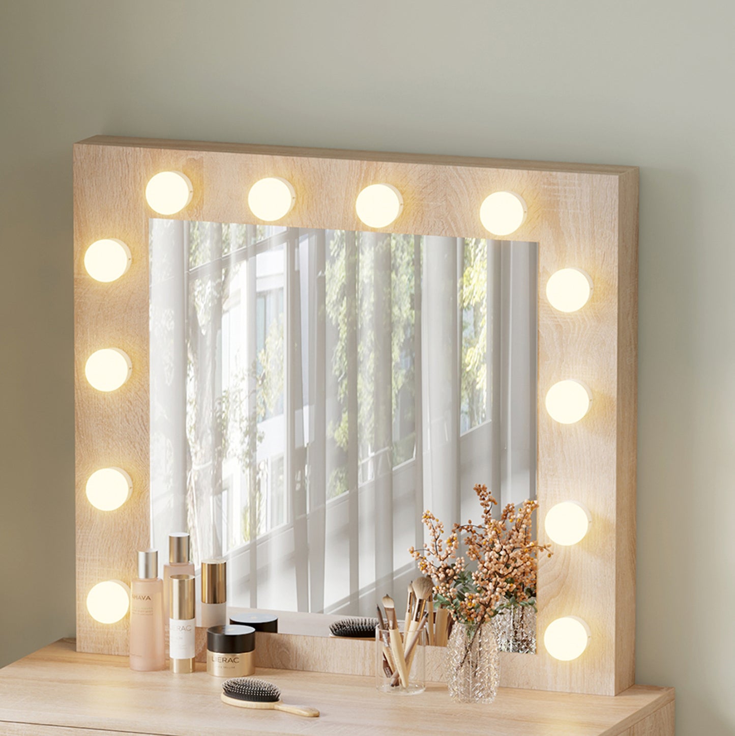 ΤΟΥΑΛΕΤΑ ΜΕ ΦΩΤΙΣΜΟ LED & ΣΥΡΤΑΡΙΑ BEYON ΜΕΛΑΜΙΝΗ ΣΕ SONAMA 112.5x40.5x140