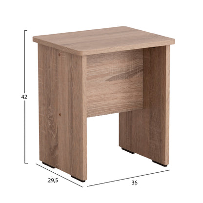 ΤΟΥΑΛΕΤΑ ΜΕ ΚΑΘΡΕΠΤΗ & ΣΚΑΜΠΟ CRYSTEL ΜΕΛΑΜΙΝΗ SONAMA OAK 74x39x155