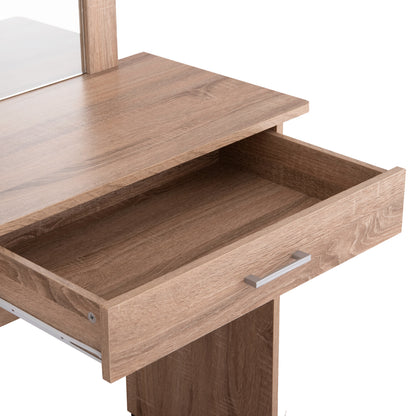 ΤΟΥΑΛΕΤΑ ΜΕ ΚΑΘΡΕΠΤΗ & ΣΚΑΜΠΟ CRYSTEL ΜΕΛΑΜΙΝΗ SONAMA OAK 74x39x155