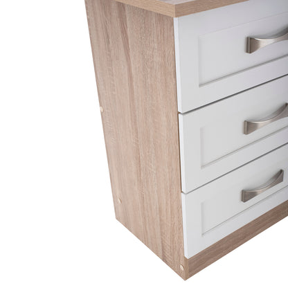 MILANI DRESSING TABLE WITH 6 DRAWERS SONAMA WHITE 120x40x76