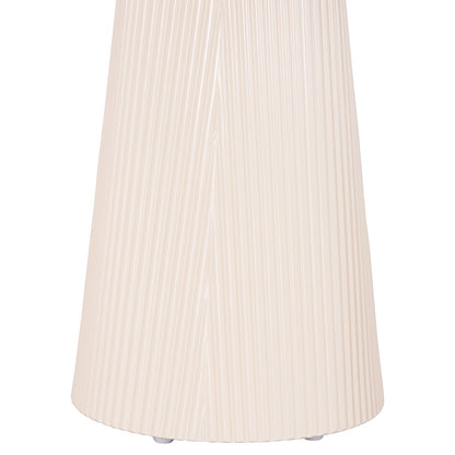 ΤΡΑΠΕΖΑΚΙ ΒΟΗΘΗΤΙΚΟ DENTON HM18023.02 MDF TOP ΦΥΣΙΚΟ ΞΥΛΟΥ-ΒΑΣΗ ΛΕΥΚΗ Φ45x51,5Υεκ.