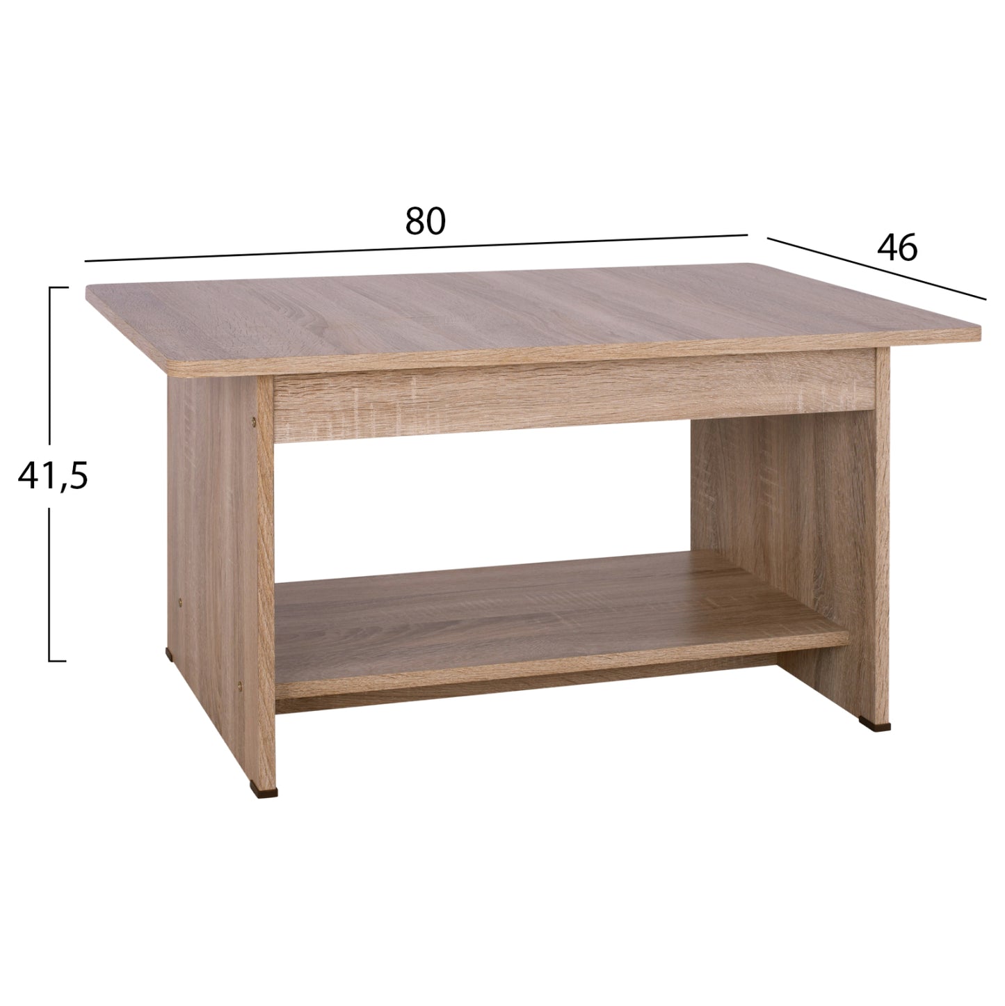 ΤΡΑΠΕΖΑΚΙ ΣΑΛΟΝΙΟΥ HAYDEN ΣΕ ΧΡΩΜΑ SONAMA 80x46x41,5