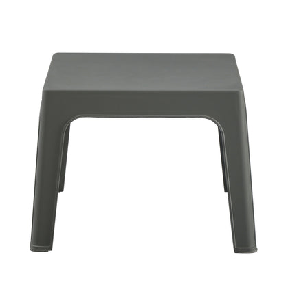 ΤΡΑΠΕΖΑΚΙ ΤΕΤΡΑΓΩΝΟ SLEEK ΠΟΛΥΠΡΟΠΥΛΕΝΙΟ ΣΕ DARK OLIVE 56x56x40