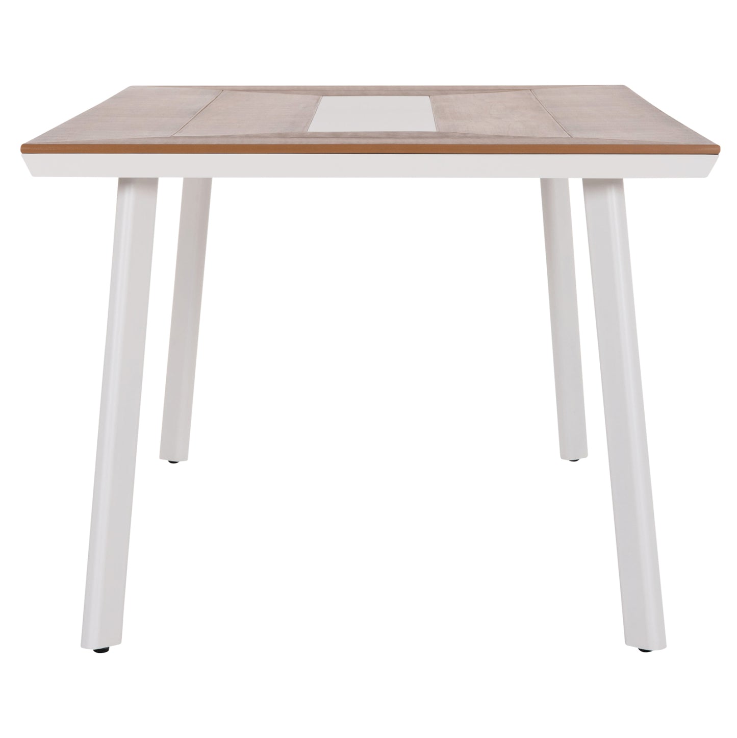 ΤΡΑΠΕΖΙ ΑΛΟΥΜΙΝΙΟΥ TABER ΛΕΥΚΟ ΜΕ POLYWOOD TOP 200x100x75