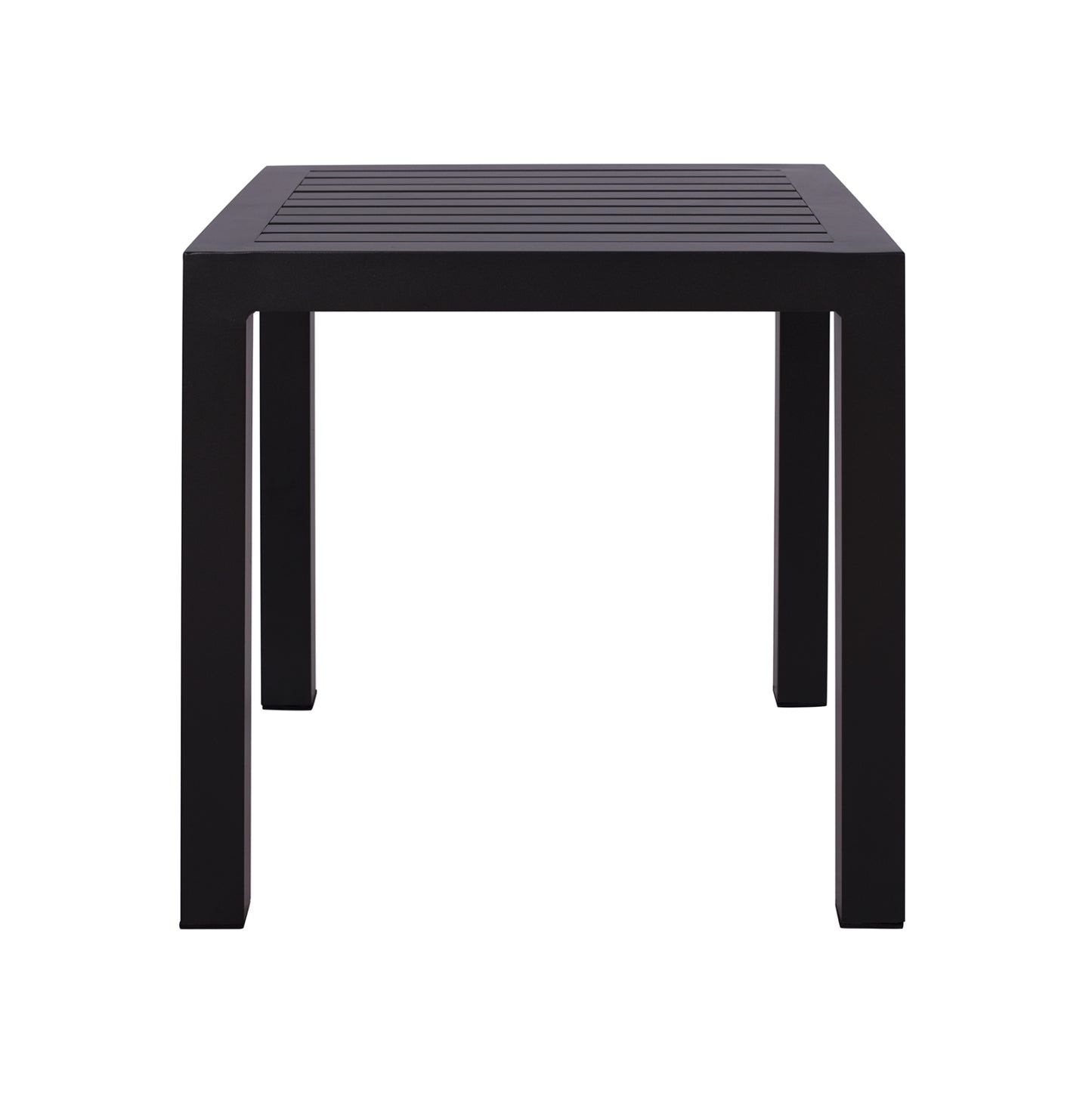 ΤΡΑΠΕΖΙ ΑΛΟΥΜΙΝΙΟΥ QIANA ΓΚΡΙ 45x45x45,5