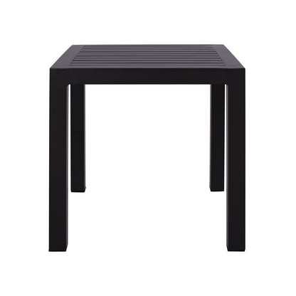 ΤΡΑΠΕΖΙ ΑΛΟΥΜΙΝΙΟΥ QIANA ΓΚΡΙ 45x45x45,5