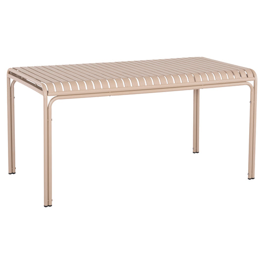 ΤΡΑΠΕΖΙ ΑΛΟΥΜΙΝΙΟΥ RACHEL ΣΑΜΠΑΝΙ 150x80x76
