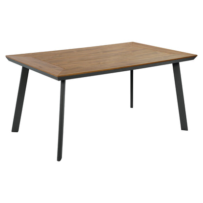ΤΡΑΠΕΖΙ ΑΛΟΥΜΙΝΙΟΥ TABER ΜΕ POLYWOOD ΓΚΡΙ 160x92x72