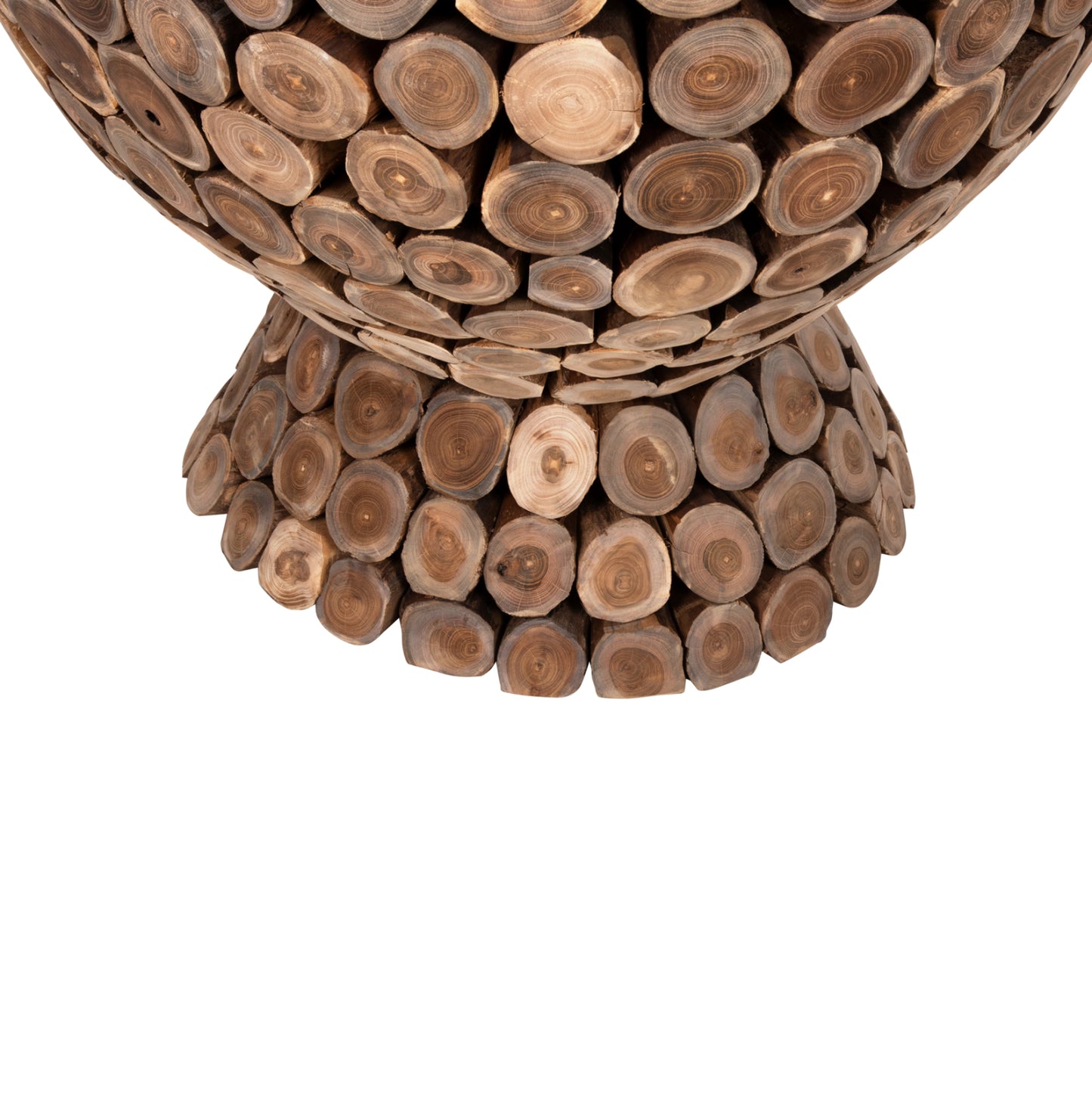 BAR TABLE ROUND LEEROY TEAK WOOD PIECES Φ900x103