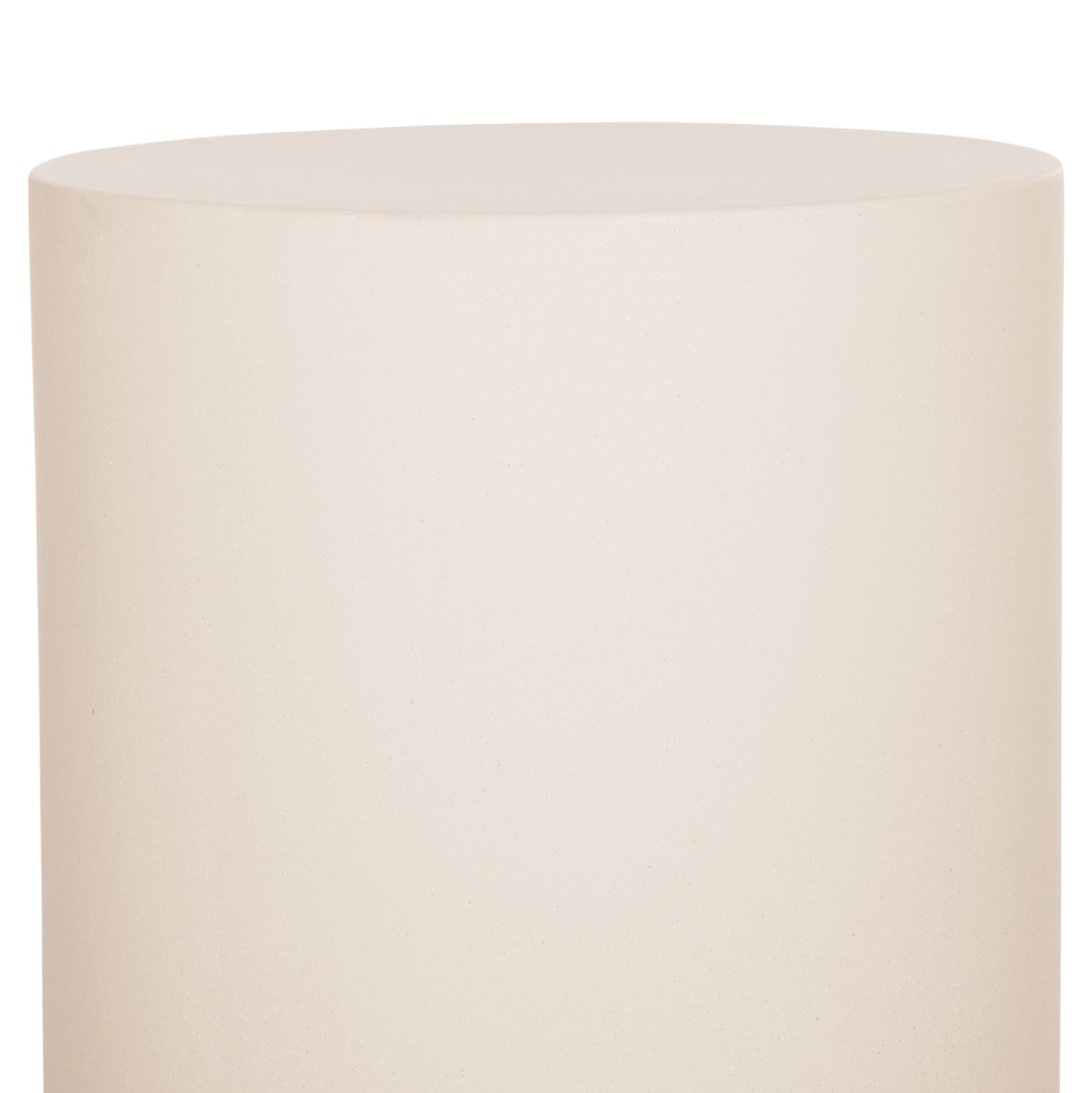 ΤΡΑΠΕΖΙ ΒΟΗΘΗΤΙΚΟ FIBER CEMENT ΣΤΡΟΓΓΥΛΟ KYOKO ΜΠΕΖ Φ40x43