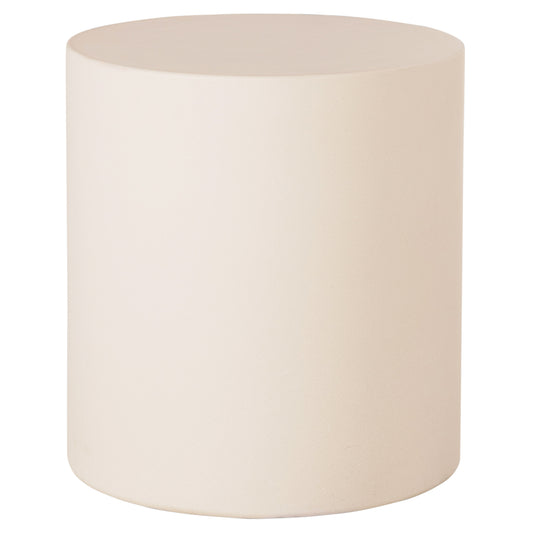 ΤΡΑΠΕΖΙ ΒΟΗΘΗΤΙΚΟ FIBER CEMENT ΣΤΡΟΓΓΥΛΟ KYOKO ΜΠΕΖ Φ40x43