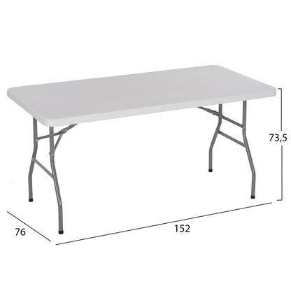 FOLDING CATERING-CONFERENCE TABLE 152x76x74