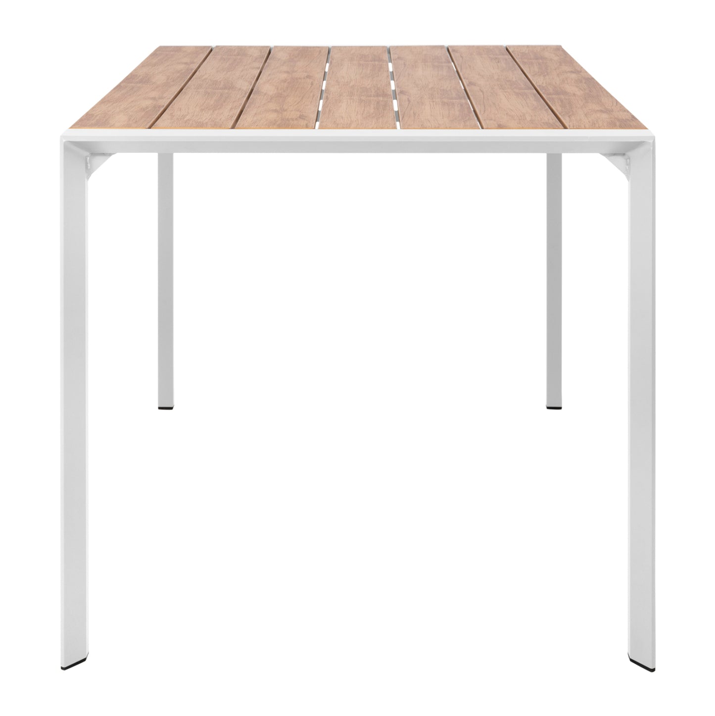 ΤΡΑΠΕΖΙ ΕΞΩΤ. ΧΩΡΟΥ GOYA ΑΛΟΥΜΙΝΙΟ ΛΕΥΚΟ & POLYWOOD 160x80x75