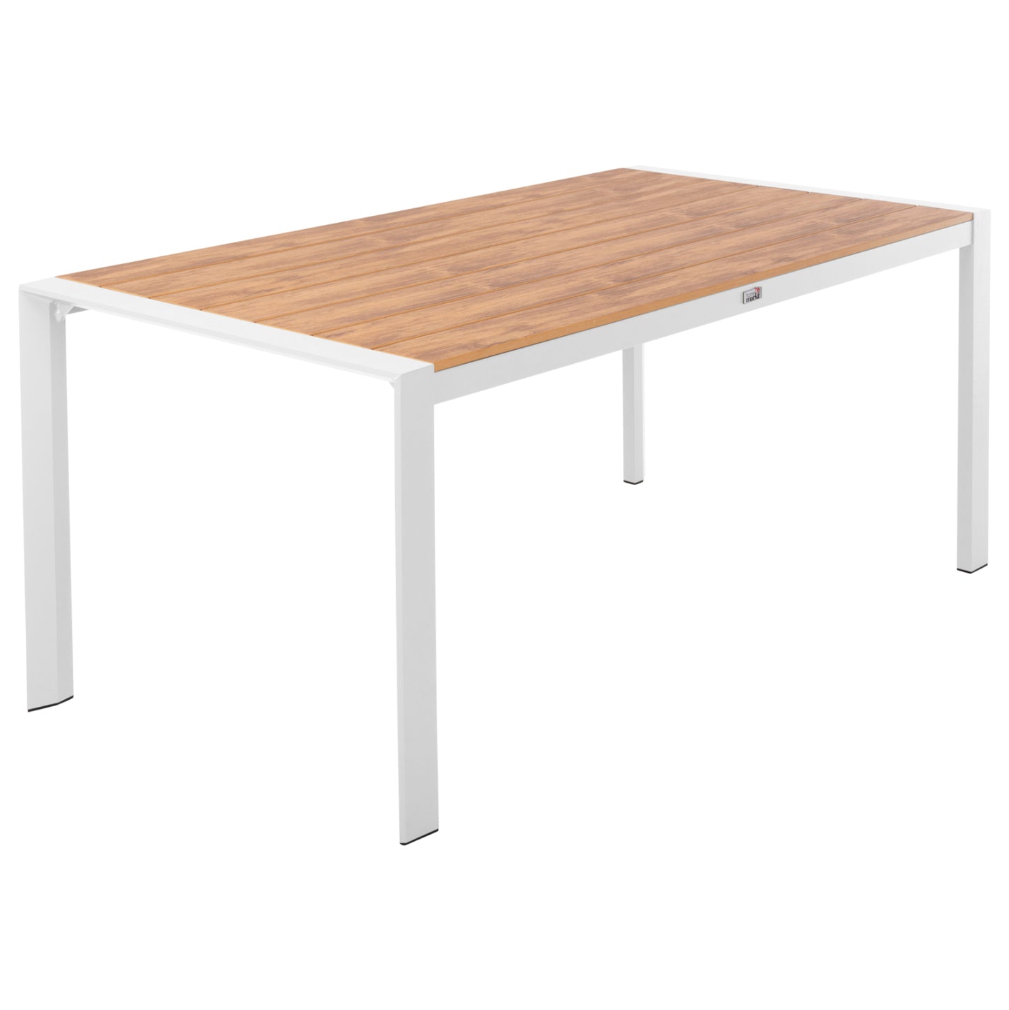 ΤΡΑΠΕΖΙ ΕΞΩΤ. ΧΩΡΟΥ GOYA ΑΛΟΥΜΙΝΙΟ ΛΕΥΚΟ & POLYWOOD 160x80x75