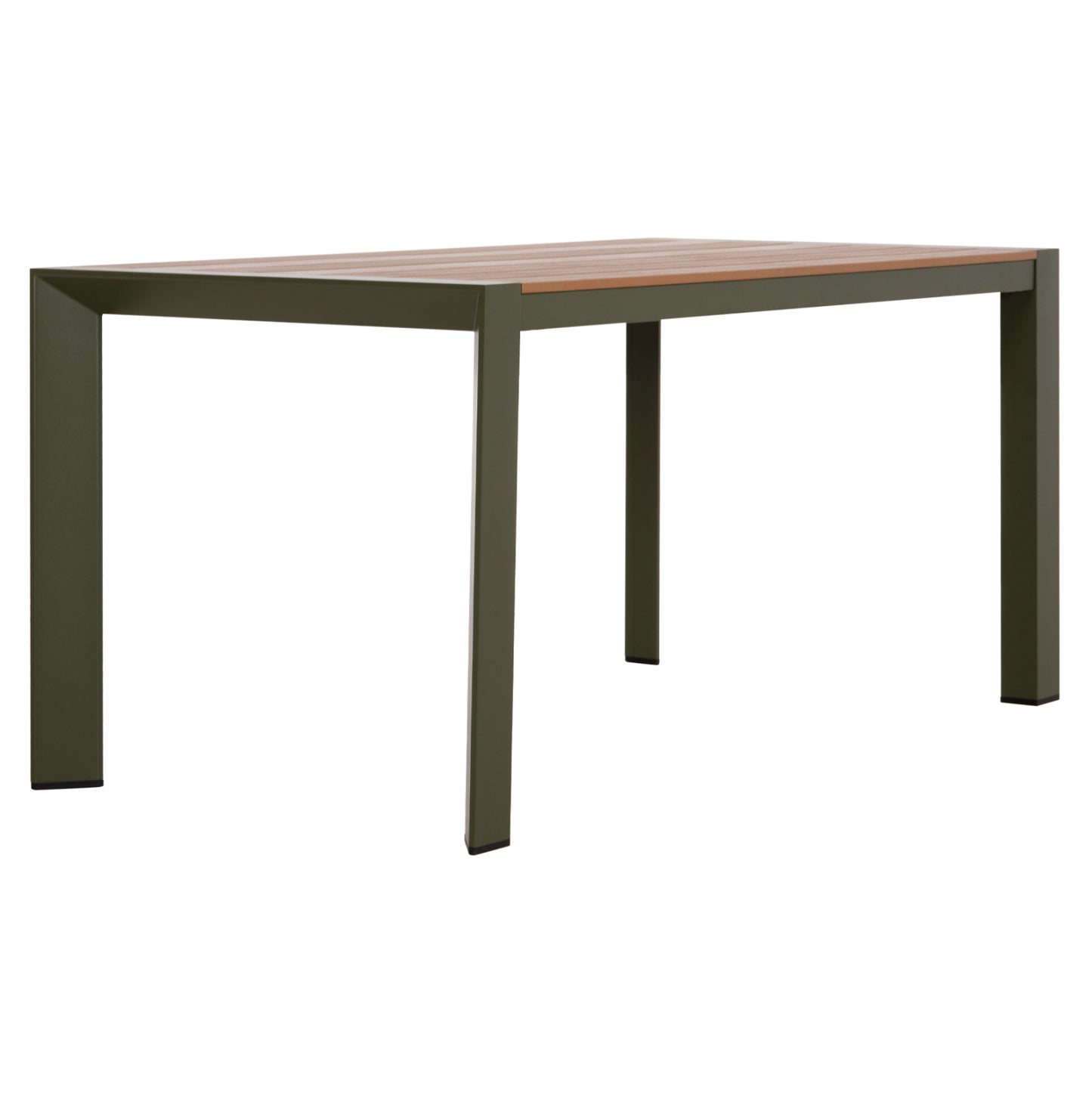 ΤΡΑΠΕΖΙ ΕΞΩΤ. ΧΩΡΟΥ GOYA ΑΛΟΥΜΙΝΙΟ ΣE OLIVE GREEN & POLYWOOD 160x80x75