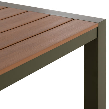 ΤΡΑΠΕΖΙ ΕΞΩΤ. ΧΩΡΟΥ GOYA ΑΛΟΥΜΙΝΙΟ ΣE OLIVE GREEN & POLYWOOD 160x80x75