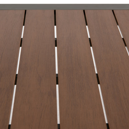 ΤΡΑΠΕΖΙ ΕΞΩΤ. ΧΩΡΟΥ GOYA ΑΛΟΥΜΙΝΙΟ ΣE OLIVE GREEN & POLYWOOD 160x80x75