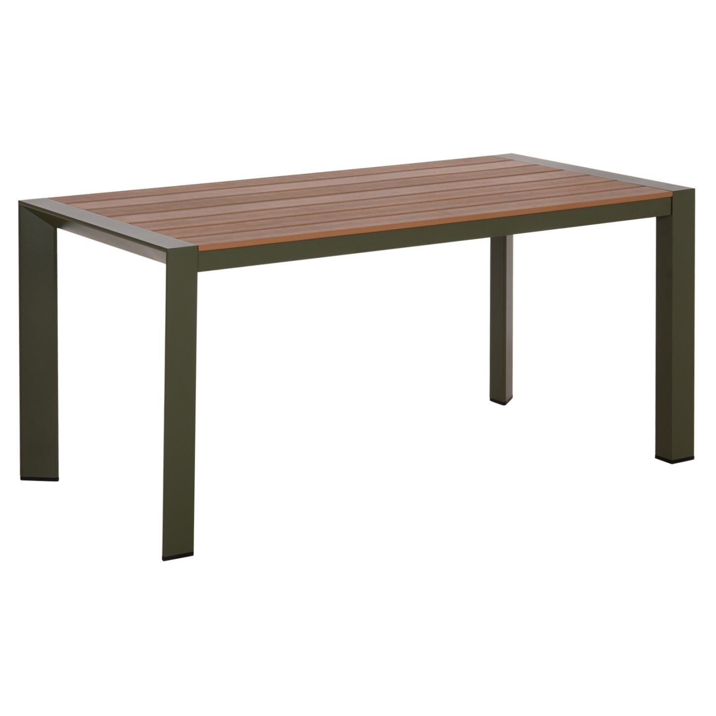 ΤΡΑΠΕΖΙ ΕΞΩΤ. ΧΩΡΟΥ GOYA ΑΛΟΥΜΙΝΙΟ ΣE OLIVE GREEN & POLYWOOD 160x80x75