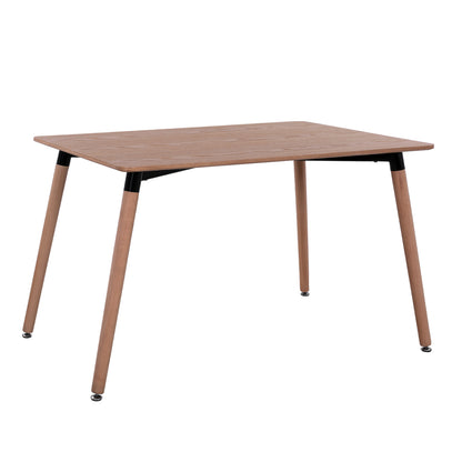 MINIMAL TABLE NATURAL WOOD OAK LEGS 120x80x73