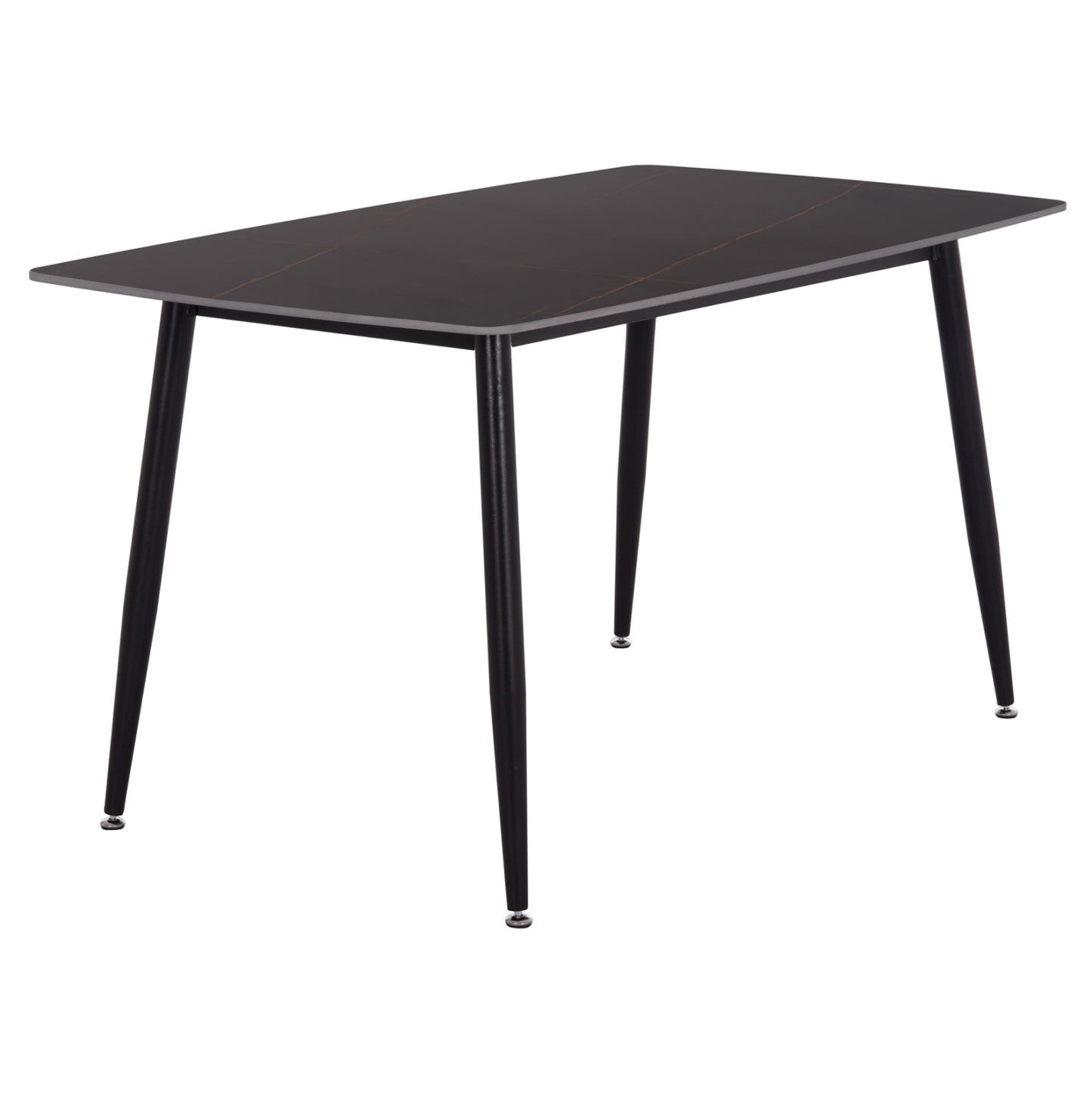 ΤΡΑΠΕΖΙ RAVEN ΚΕΡΑΜΙΚΟ TOP ΜΕ ΟΨΗ ΜΑΥΡΟ ΜΑΡΜΑΡΟ 140x80x74