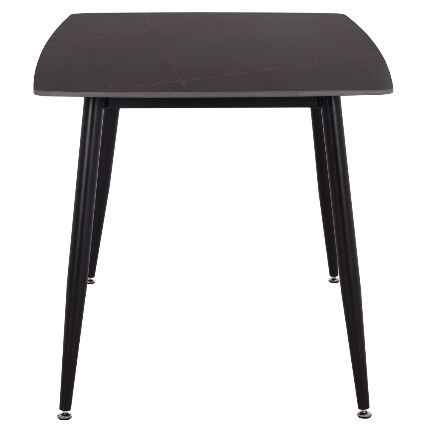 ΤΡΑΠΕΖΙ RAVEN ΚΕΡΑΜΙΚΟ TOP ΜΕ ΟΨΗ ΜΑΥΡΟ ΜΑΡΜΑΡΟ 140x80x74