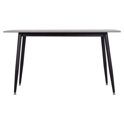 ΤΡΑΠΕΖΙ RAVEN ΚΕΡΑΜΙΚΟ TOP ΜΕ ΟΨΗ ΓΚΡΙ ΜΑΡΜΑΡΟ 140x80x74
