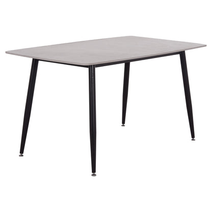ΤΡΑΠΕΖΙ RAVEN ΚΕΡΑΜΙΚΟ TOP ΜΕ ΟΨΗ ΓΚΡΙ ΜΑΡΜΑΡΟ 140x80x74