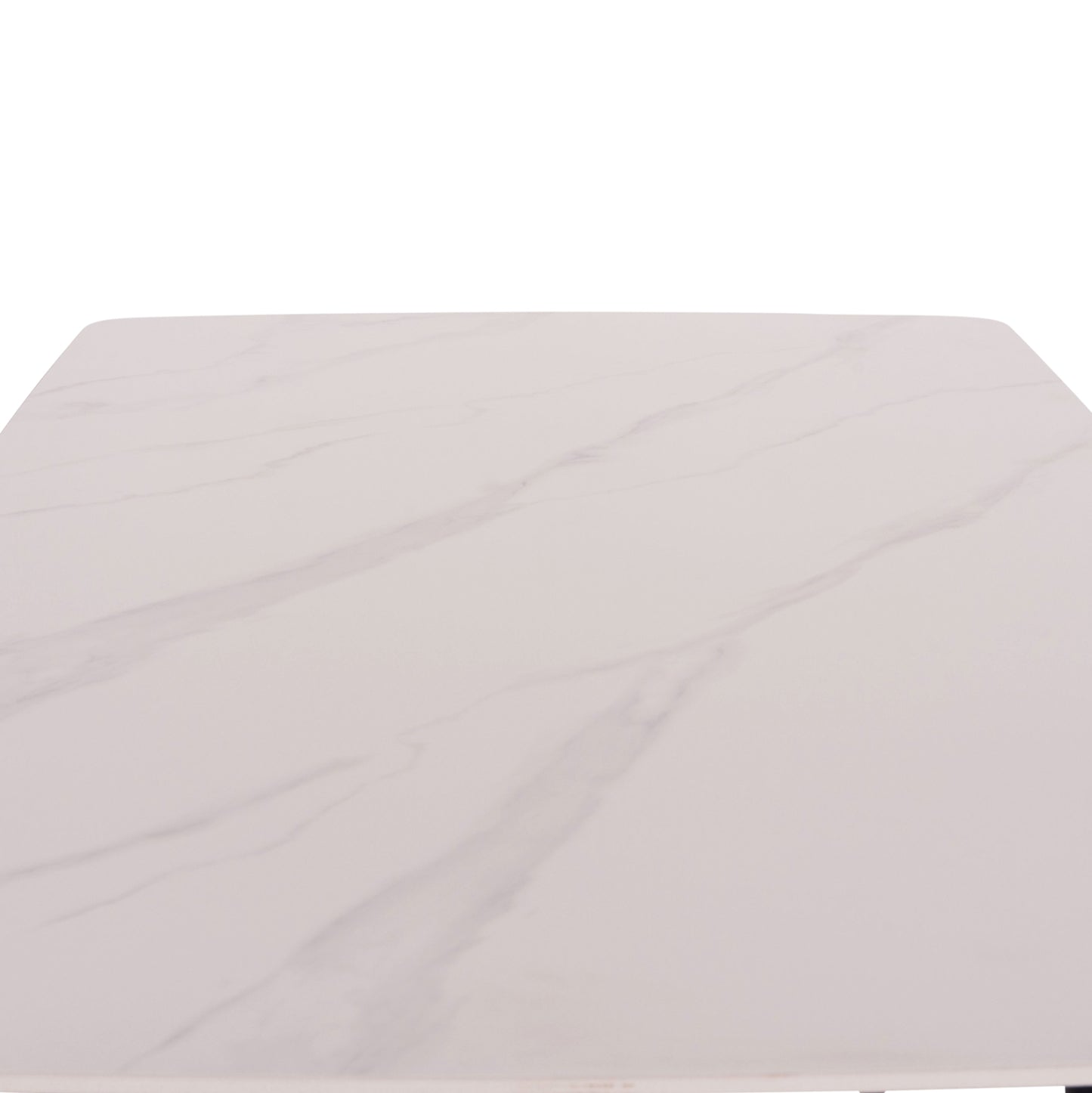 ΤΡΑΠΕΖΙ RAVEN ΚΕΡΑΜΙΚΟ TOP ΜΕ ΟΨΗ ΛΕΥΚΟ ΜΑΡΜΑΡΟ 160x80x74