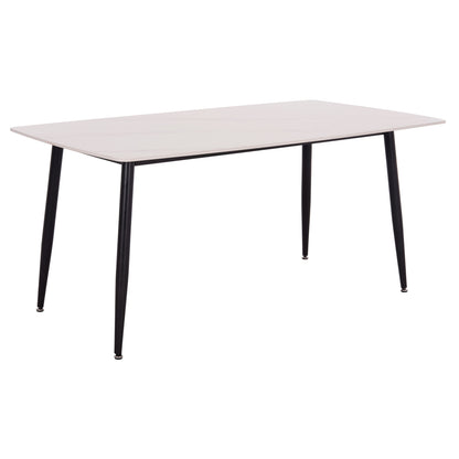 ΤΡΑΠΕΖΙ RAVEN ΚΕΡΑΜΙΚΟ TOP ΜΕ ΟΨΗ ΛΕΥΚΟ ΜΑΡΜΑΡΟ 160x80x74