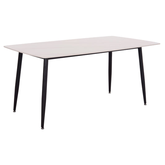 ΤΡΑΠΕΖΙ RAVEN ΚΕΡΑΜΙΚΟ TOP ΜΕ ΟΨΗ ΛΕΥΚΟ ΜΑΡΜΑΡΟ 160x80x74