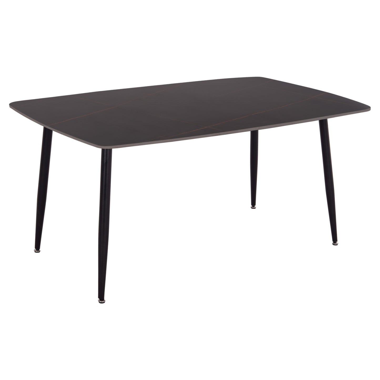ΤΡΑΠΕΖΙ RAVEN ΚΕΡΑΜΙΚΟ TOP ΜΕ ΟΨΗ ΜΑΥΡΟ ΜΑΡΜΑΡΟ 160x80x74
