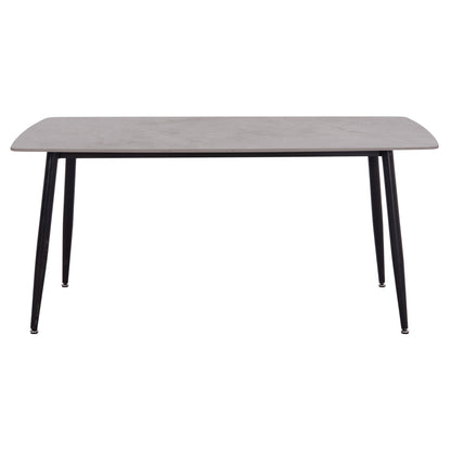 ΤΡΑΠΕΖΙ RAVEN ΚΕΡΑΜΙΚΟ TOP ΜΕ ΟΨΗ ΓΚΡΙ ΜΑΡΜΑΡΟ 160x80x74