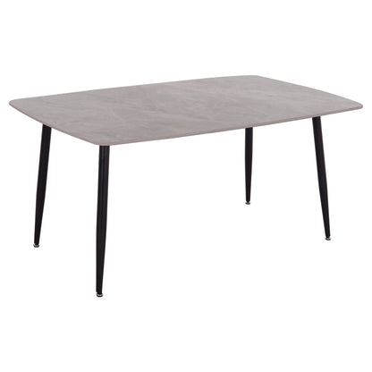 ΤΡΑΠΕΖΙ RAVEN ΚΕΡΑΜΙΚΟ TOP ΜΕ ΟΨΗ ΓΚΡΙ ΜΑΡΜΑΡΟ 160x80x74