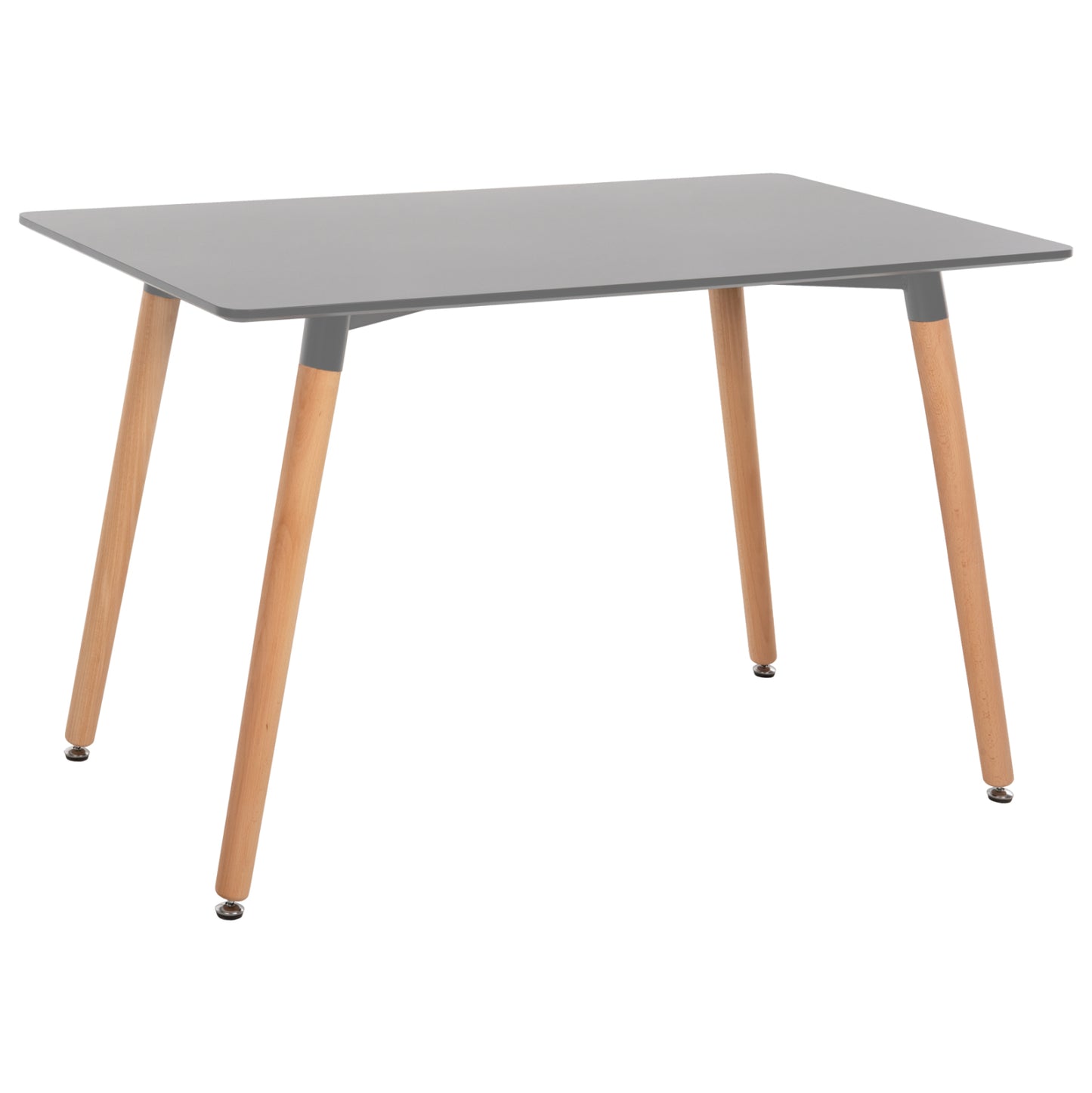ΤΡΑΠΕΖΙ MINIMAL ΑΝΟΙΧΤΟ ΓΚΡΙ MDF ΠΟΔΙΑ ΟΞΙΑ ΣΕ ΦΥΣΙΚΟ ΧΡΩΜΑ 120x60x74